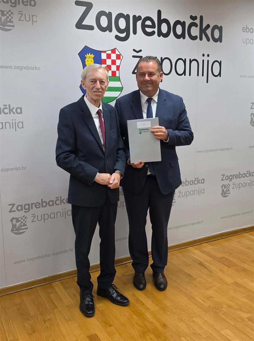 Dubravica osigurala 100 tisuća eura za sanaciju klizišta - načelnik Štritof preuzeo ugovor u Zagrebačkoj županiji