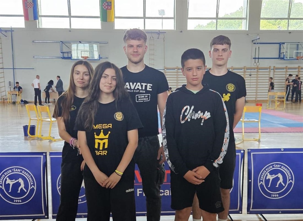 Savate klub Krapina briljirao na natjecanju u Garešnici