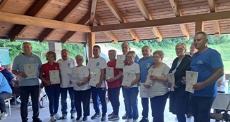 Više od 130 umirovljenika okupilo se na tradicionalnim sportskim susretima u Varaždinskim Toplicama