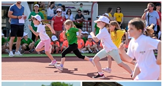 Stadion Sloboda preplavili mali olimpijci - župan Stričak svečano otvorio festival vrtića