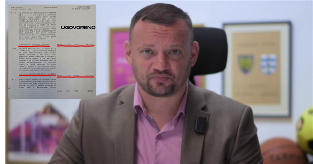Šimunić ponovno izazvao lavinu reakcija, prozvao jednoga izvođača zbog preplaćivanja radova: ''Gdje su naši 'penazi'?