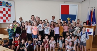 Župan Posavec ugostio učenike OŠ Mursko Središće i Peklenice