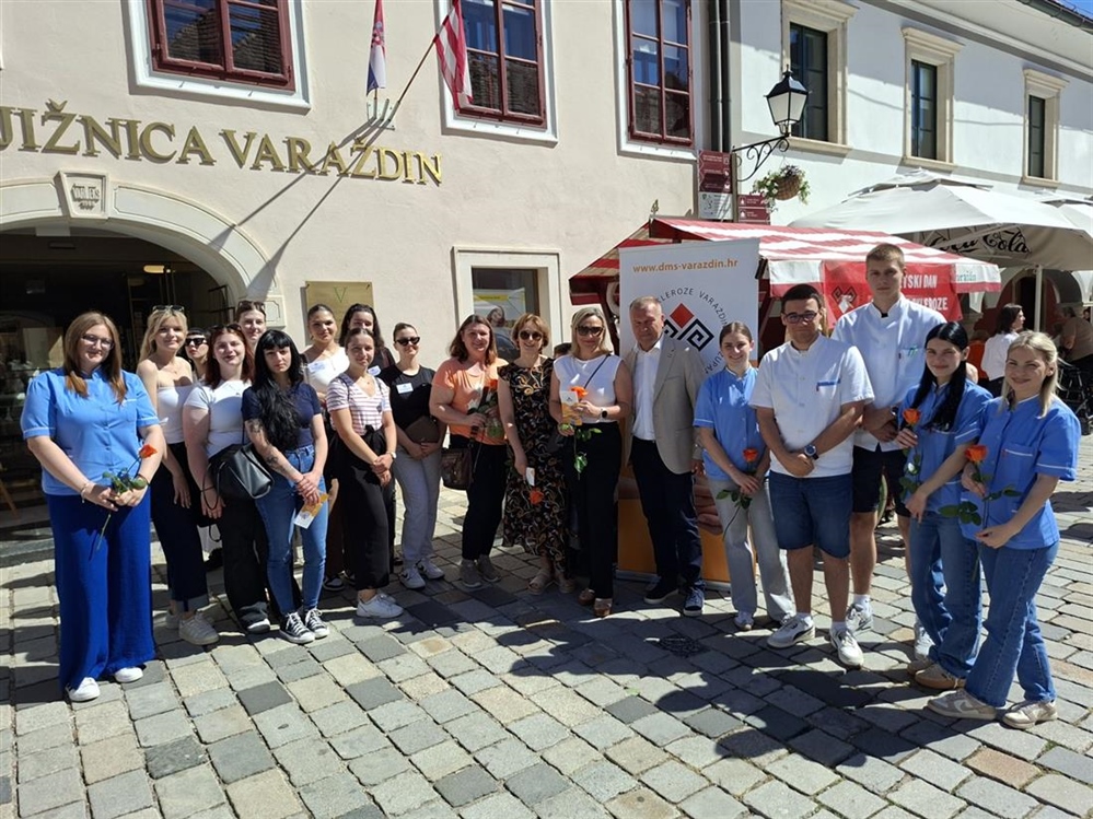 Javnozdravstvenom akcijom u Varaždinu obilježen Svjetski dan multiple skleroze