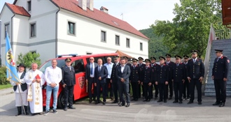 DVD Višnjica obilježio 75 godina djelovanja - Župan Stričak uručio im ključeve novog vozila