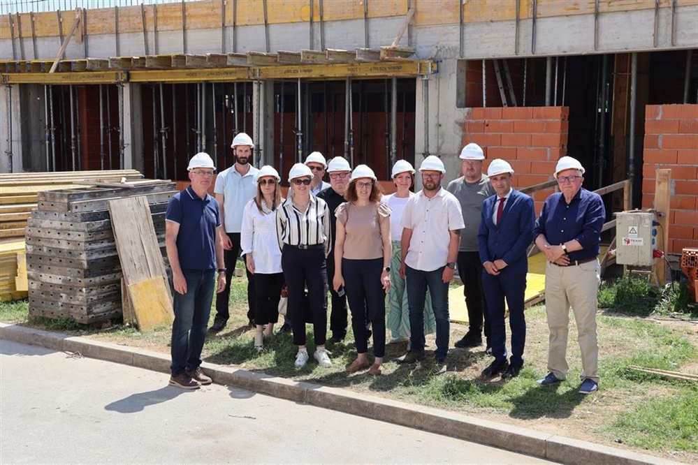 Župan Posavec obišao gradilište OŠ Prelog - radovi napreduju prema planu i rokovima