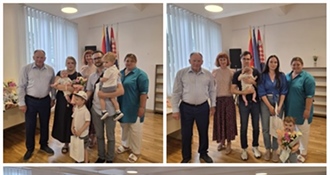 Uz poklone i povećane naknade - Općina Bedekovčina poželjela dobrodošlicu svojim najmlađima