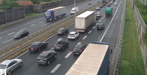 Srna i pas na A1 – vozi se uz ograničenje brzine