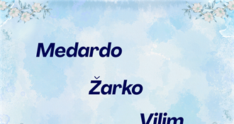 DANAS IM JE IMENDAN Uputite im lijepe želje