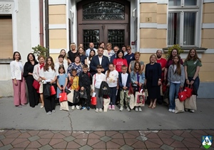 Župan Golubić upriličio prijem za učenike i mentore – njihovi radovi izabrani na natječaju „Naslovnica budućnosti“