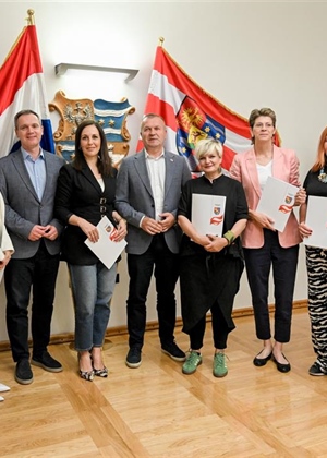 U Županijskoj palači potpisani ugovori za projekte lokalnih turističkih zajednica: Varaždinska županija ulaže rekordna sredstva u turizam