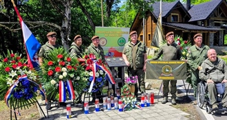 Slatinski Drenovac: Obilježena 34. godišnjica pogibije pripadnika SJP "Rode" Mire Koščaka