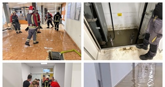 VARAŽDINSKA ŽUPANIJA: Voda prodrla u tri objekta topličke bolnice, tijekom noći sanacija – do jutra će se pokušati sve normalizirati