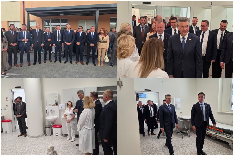 Povijesni trenutak za Varaždinsku županiju: Svečano otvoren novi Operacijski blok OB Varaždin vrijedan 45 milijuna eura, stigao i premijer Plenković