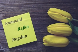 Današnji slavljenici su Romuald, Rajka i Bogdan – želimo im sretan imendan!