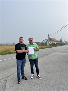 U Oroslavju investicije ne staju: Gradonačelnik Šimunić potpisao ugovor za izgradnju nogostupa u Stubičkoj Slatini vrijedan preko 178 tisuća eura