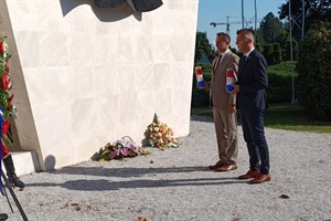 Položeni vijenci kod Spomen-kosturnice u Varaždinu, poručeno: Antifašizam je temelj moderne Hrvatske