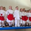 Završna priredba vrtićke folklorne skupine pod nazivom ''Gdje sve počinje" u Varaždinskim Toplicama: Mališani oduševili pjesmom i plesom