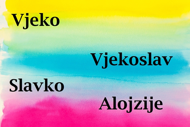 Imendan slave Vjekoslav, Alojzije i Slavko – sretan im!