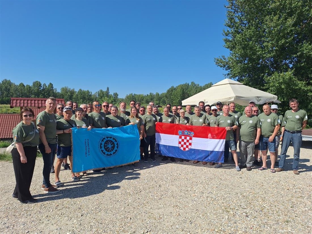 Tradicionalni spust „Drava–Dunav: Srca za slobodu“, Varaždinski branitelji krenuli na 300 kilometara dug put prema Gradu Heroju