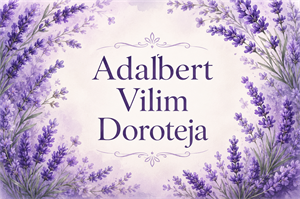Adalbert, Vilim i Doroteja su današanji slavljenici