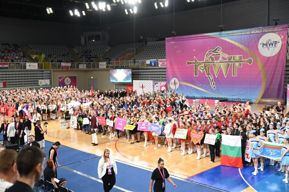 Gradonačelnik Bosilj svečano otvorio XXI. Europsko prvenstvo u mažoret sportu