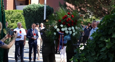Župan Posavec na obilježavanju 35. obljetnice zaustavljanja tenkova JNA u Murskom Središću