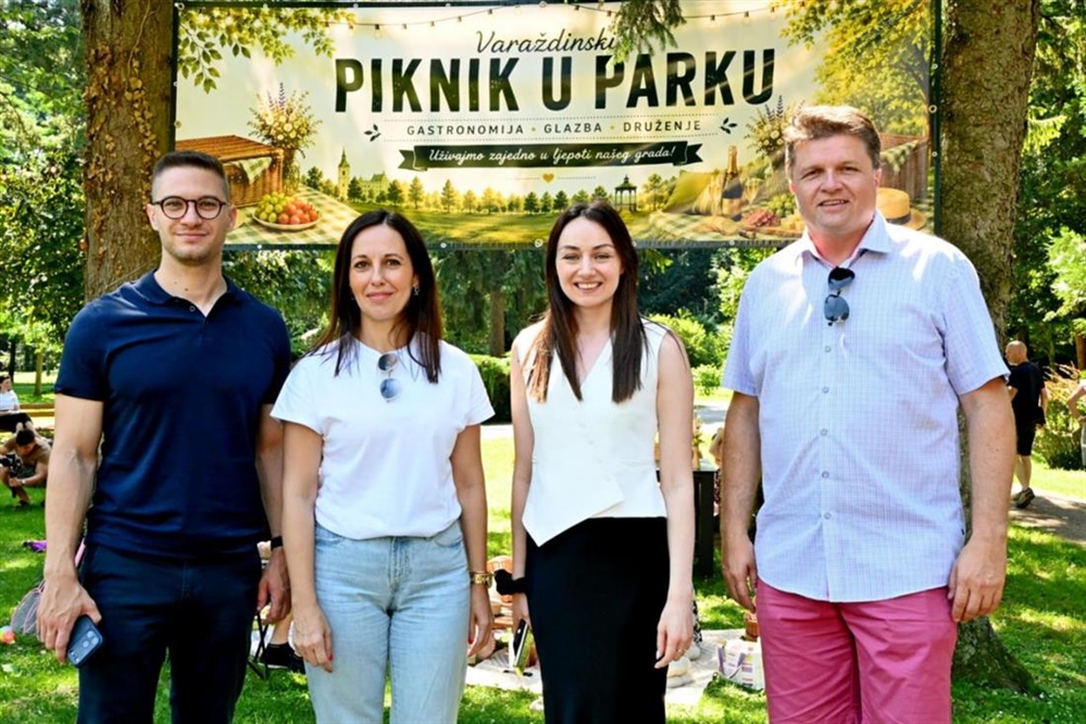 Piknik u parku oduševio Varaždince: Park prepun posjetitelja već od jutra
