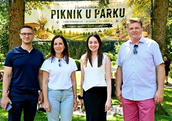 Piknik u parku oduševio Varaždince: Park prepun posjetitelja već od jutra