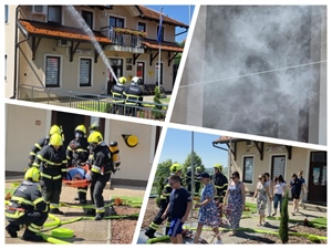 Uspješna vježba DVD-a Petrovsko pokazala spremnost vatrogasaca: Nakon "potresa" spašena osoba i ugašen požar u prostorijama Općine