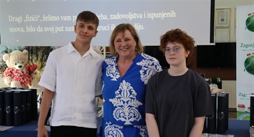 Zora Kučiš i Luka Negovec superodlikaši su Srednje škole Pregrada