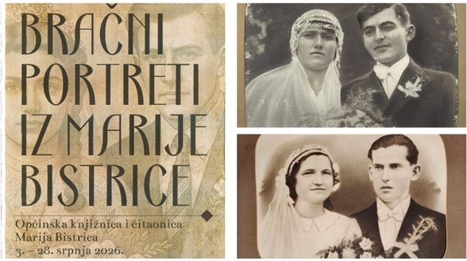 Zanimljiva izložba “Bračni portreti iz Marije Bistrice“ – otvorenje u petak, očekuje vas i prikaz svadbenog običaja