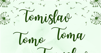 NJIHOV JE DAN Tomislav, Tomislava, Tomo i Toma sretan imendan!
