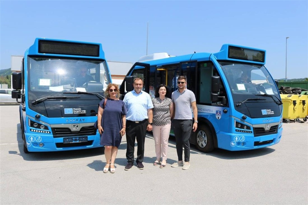 U Krapinu došli prvi električni buseki!