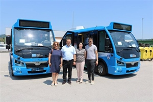 U Krapinu došli prvi električni buseki!