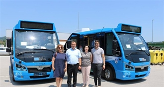 U Krapinu došli prvi električni buseki!