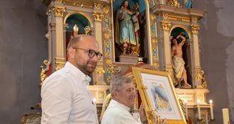 Velečasni Dragutin Bogadij, dugogodišnji župnik u Vidovcu proslavio zlatnu misu