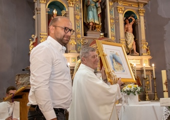 Velečasni Dragutin Bogadij, dugogodišnji župnik u Vidovcu proslavio zlatnu misu