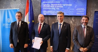 Župan Kolar potpisao ugovore za radove na još dvije škole, vrijedne preko 11 milijuna eura: Svako dijete imat će najbolje uvjete za učenje