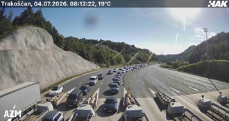 Gužve na autocestama - Trakošćan u kolapsu: Kolona prema Zagrebu proteže se sve do Slovenije