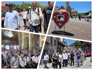 Tradicionalno 337. zavjetno hodočašće Grada Varaždina Majci Božjoj Bistričkoj - brojnim hodočasnicima pridružio se i župan Stričak