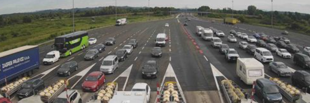 Gužve na autocestama kod Zagreba, na A2 pet kilometara, na A4 četiri kilometra