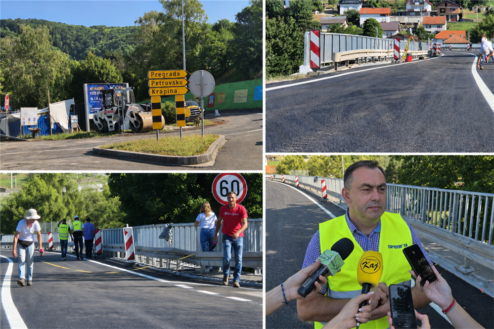 Danas se otvara promet preko Vijadukta Krapina, ali opsežni radovi vrijedni 2,8 milijuna eura trajat će do kraja godine