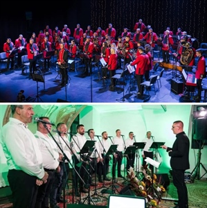 U nedjelju zajednički koncert Krapinskog puhačkog orkestra i Muškog vokalnog ansambla na Hušnjakovom