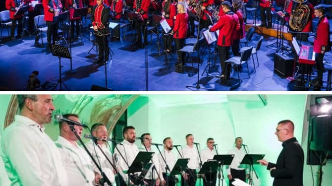 U nedjelju zajednički koncert Krapinskog puhačkog orkestra i Muškog vokalnog ansambla na Hušnjakovom