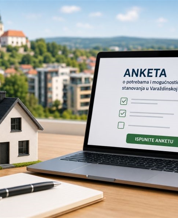 Anketa o stanovanju u Varaždinskoj županiji: građani pozvani da daju svoje mišljenje