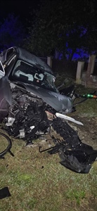Stravična nesreća na cesti između Požega i Pakraca – jedna osoba poginula, auto totalno uništen