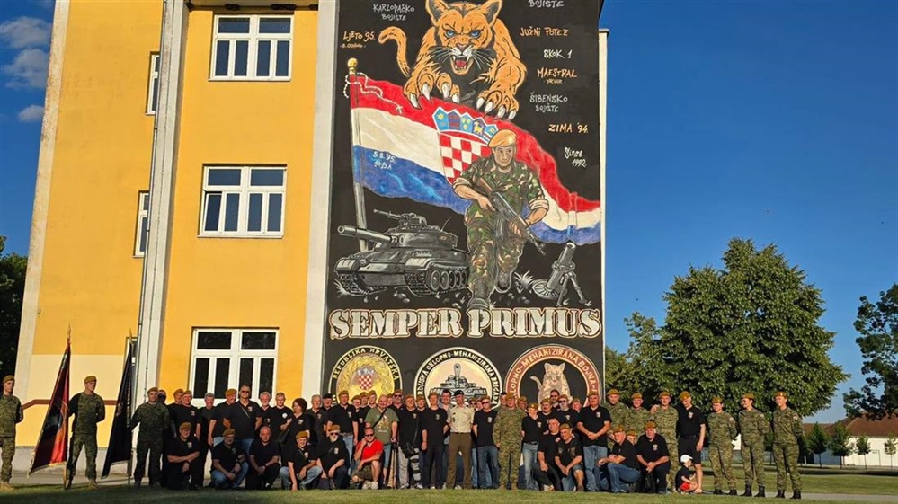 Trajni simbol zajedništva: Legendarne „Pume“ u Varaždinu dobile impresivan mural posvećen poginulim suborcima