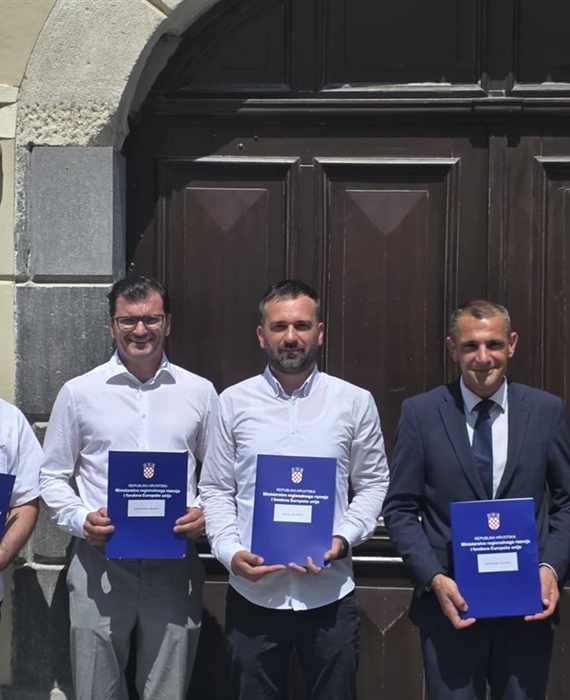 Za Međimursku županiju, Grad Mursko Središće i četiri općine 260 tisuća eura za razvojne projekte