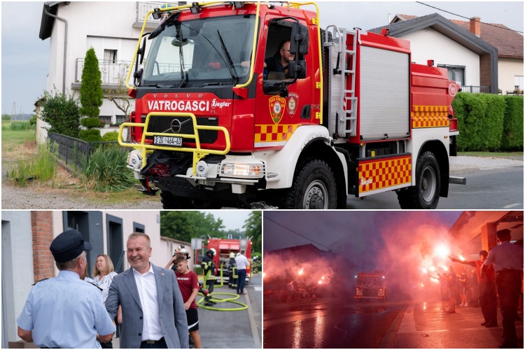 Veliki dan za DVD Vinica: stiglo prvo novo vatrogasno vozilo u 137 godina postojanja