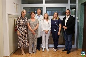 Župan Golubić u posjetu OB u Koprivnici: Županija nabavila novu opremu za Odsjek neonatologije